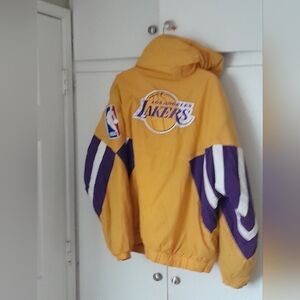 Los Angeles Lakers Hardwood Classic M&N Anorak Jacket